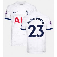 Pánský Fotbalový dres Tottenham Hotspur Pedro Porro #23 2023-24 Domácí Krátký Rukáv